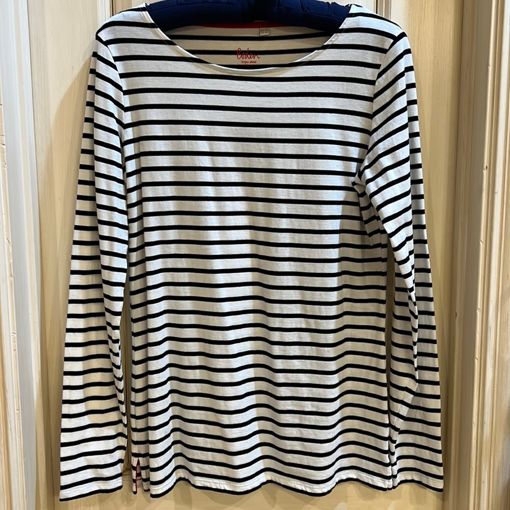 Boden Long Sleeve Breton Top